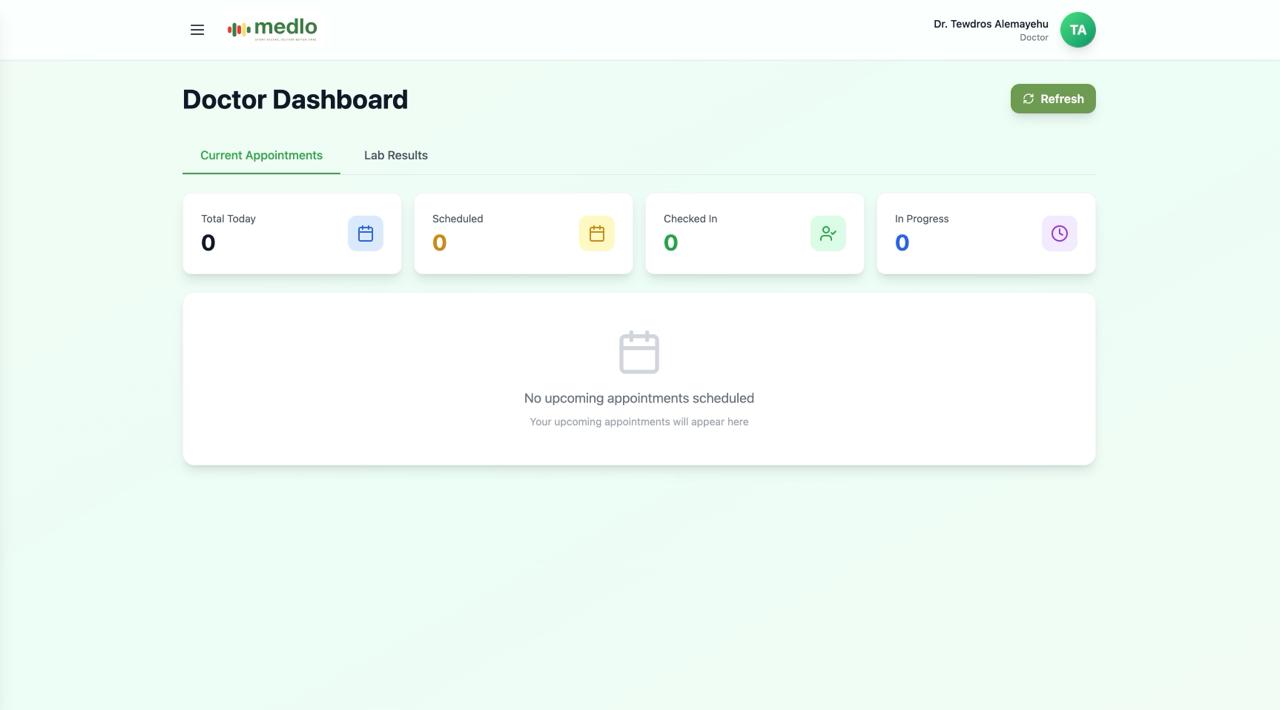 Medlo Doctor Portal